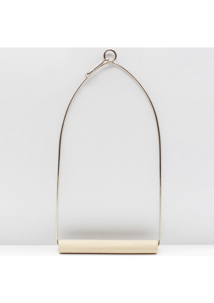 M 22X11CM Stili 1 Adet Kuş Tünek Papağan Oyun Oyuncakları Askı Tutucu Ahşap Kafes Sallanan Salıncak Kuşlar Papağanlar Oyuncaklar Çiğneme Oyuncakları Askı Kafes (Yurt Dışından)
