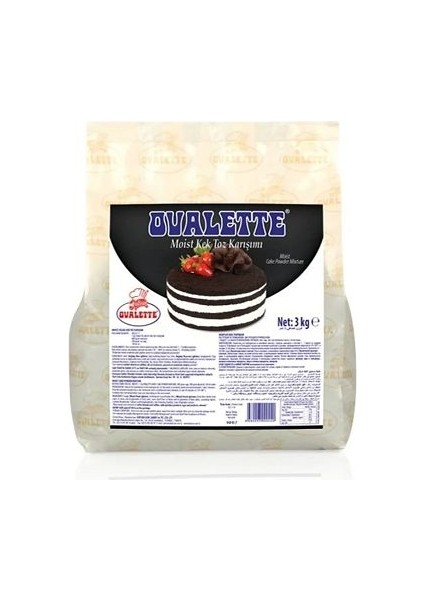 Moist Kadife Kek Toz Karışımı (3 kg)