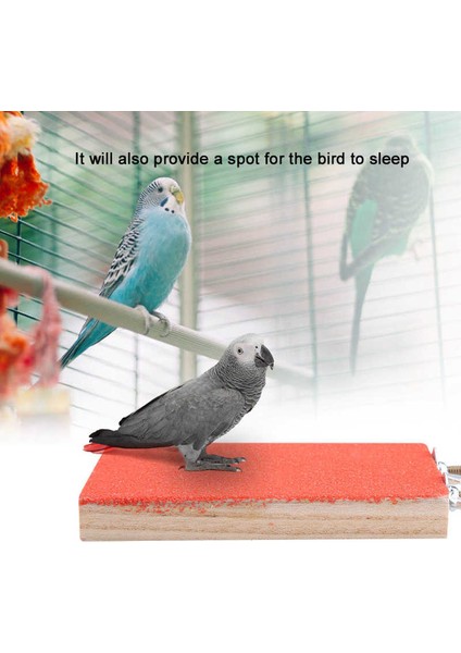 Sarı Stil Muhabbet Kuşu Oyuncağı Kuş Tünek Oyuncağı Kuş Parkuru Oyuncağı Pati Taşlama Temizleme Için Evcil Hayvan Muhabbet Kuşu Hamster Sincap Standı Oyuncağı (Yurt Dışından) indirimleri