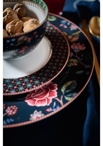 Berry Blues Yeşil Porselen Kahvaltı Tabağı 23 cm fiyatları