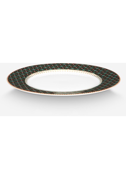 Berry Blues Yeşil Porselen Kahvaltı Tabağı 23 cm modelleri