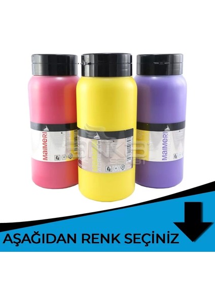 Acrilico Akrilik Boya 1000ML Mavi Tonlar