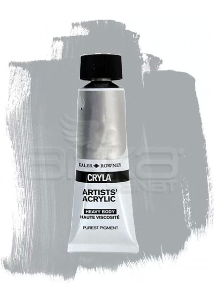 Cryla Artist Akrilik Boya 75ML 717 Metallic White Seri B