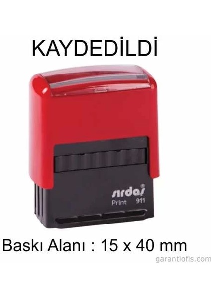 Otomatik Kaydedildi Yazılı Kaşe