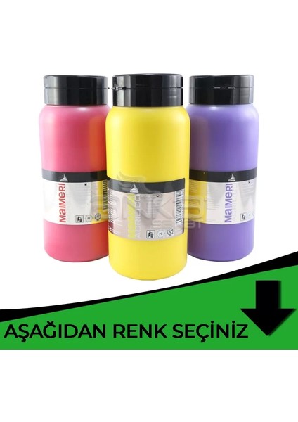 Acrilico Akrilik Boya 1000ML Yeşil Tonlar