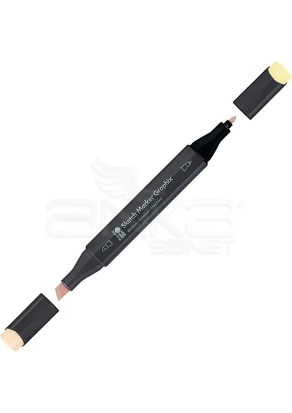 Graphix Sketch Marker Çift Uçlu Kalem 903 Rose Beige