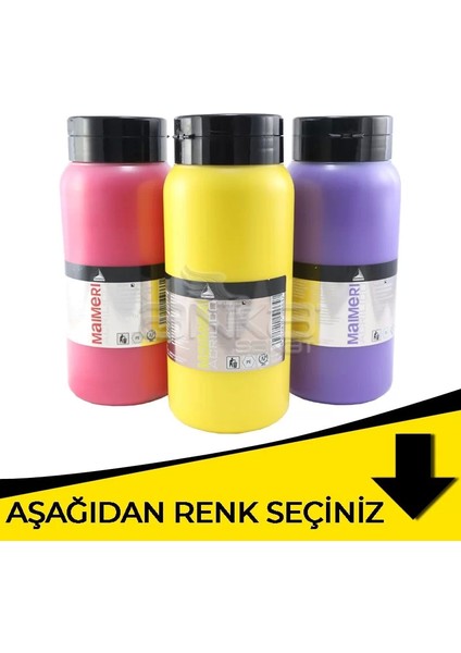 Acrilico Akrilik Boya 1000ML Sarı Tonlar