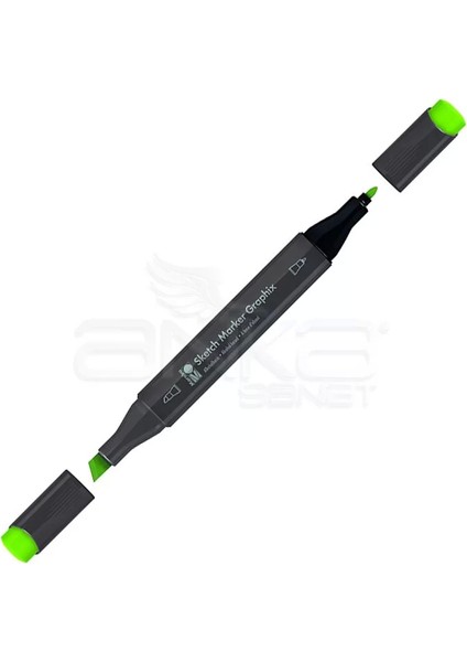 Graphix Sketch Marker Çift Uçlu Kalem 960 Light Green