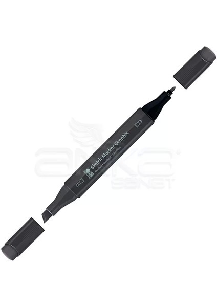 Graphix Sketch Marker Çift Uçlu Kalem 988 Warm Grey Deep