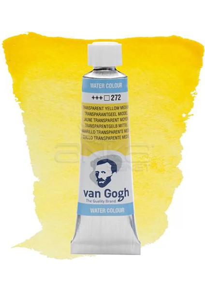 Tüp Sulu Boya 10ML Transp Yellow Medlum 272