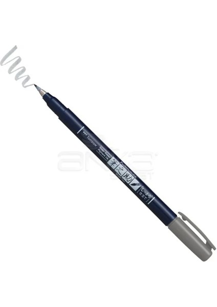 Fudenosuke Brush Pen Fırça Uçlu Kalem 49 Gray