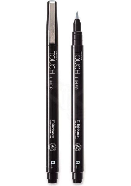 Touch Liner Brush Cool Grey Fırça Uçlu Kalem B