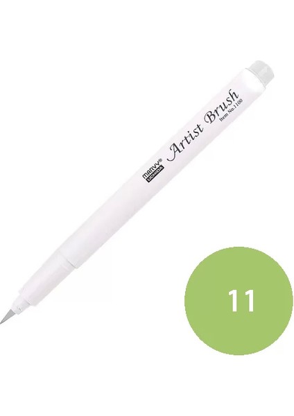 Artist Brush Fırça Uçlu Kalem 1100-11 Lt.green