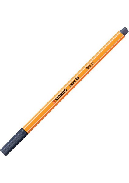 Point 88 Fineliner Keçeli Kalem Mavi Siyah 88/98
