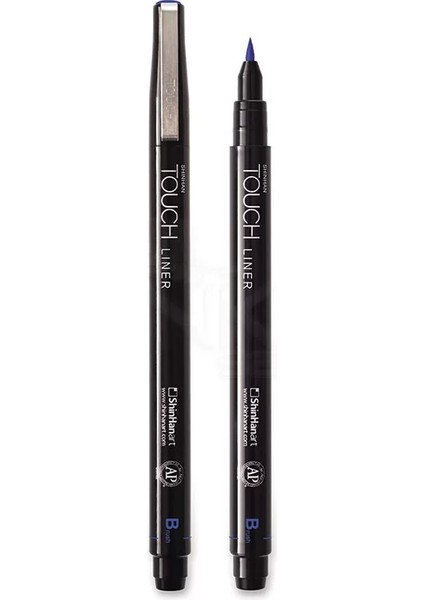 Touch Liner Brush Cobalt Blue Fırça Uçlu Kalem B