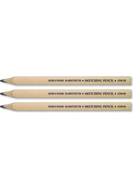 Koh-I-Noor Sketching Pencil Yassı Uçlu Geniş Çizim Kalemi - 1538 fiyatları