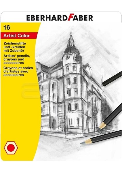Eberhard Faber Artist Color Çizim Kalemi Seti 16LI 516916