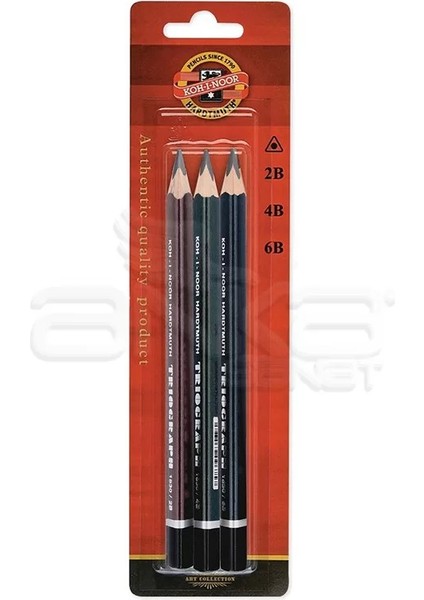 Koh-I-Noor Trıograph Jumbo Grafit Kalem 3lü 1835