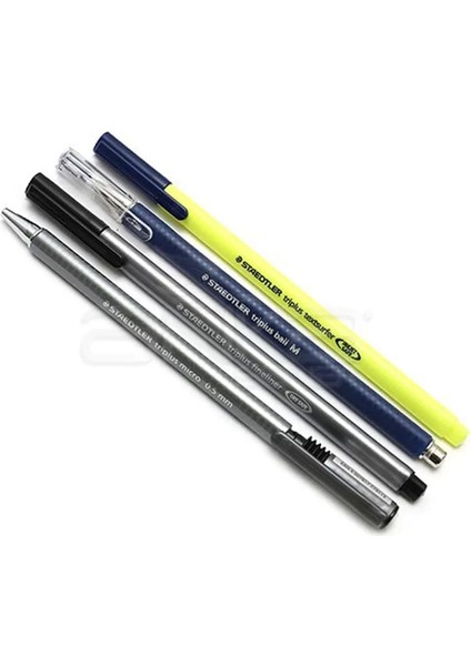 Staedtler Triplus Mobile Office Keçe Uçlu Kalem 4lü Set modelleri