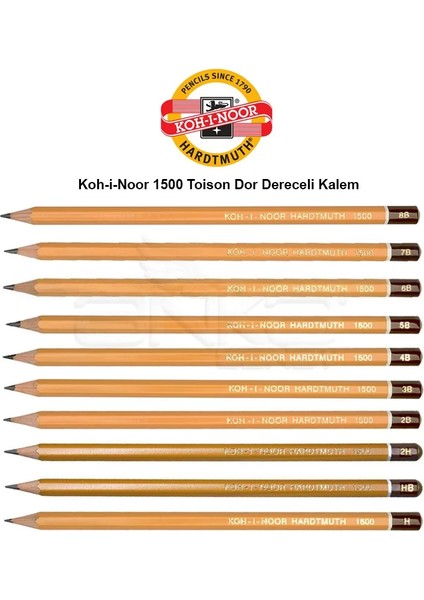Koh-I-Noor 1500 Toison Dor Dereceli Kalem