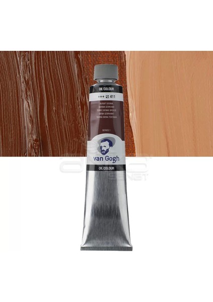 Yağlı Boya 200ML Seri:1 NO:411 Burnt Sienna