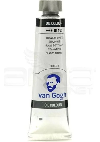 40ML Yağlı Boya Seri:1 NO:105 Titanium White