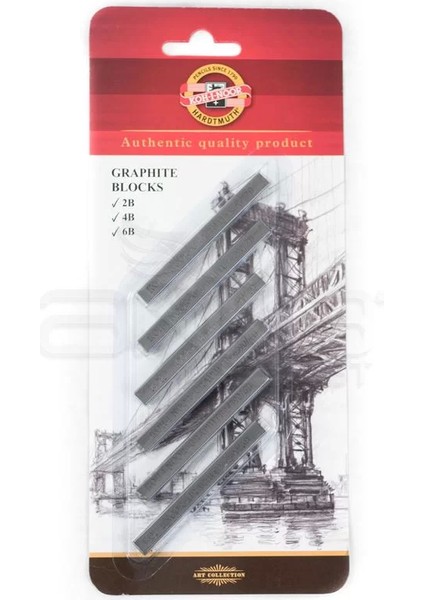 Graphite Blocks 6lı
