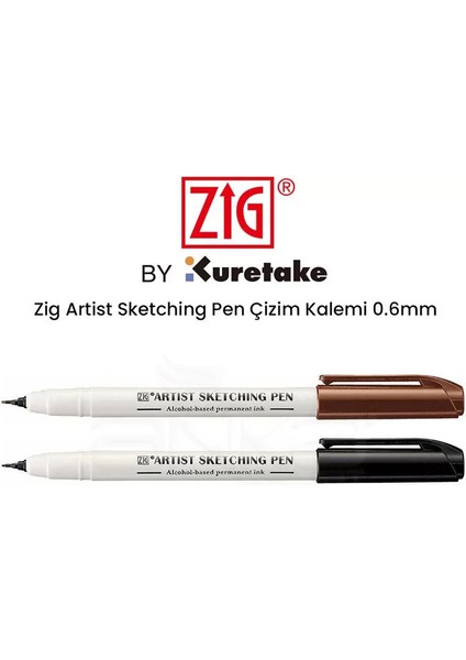 Artist Sketching Pen Çizim Kalemi 0.6mm