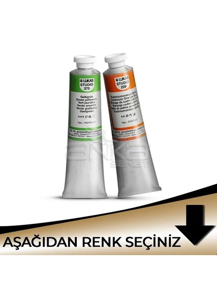 Studio Yağlı Boya 37ML Metalik Tonlar