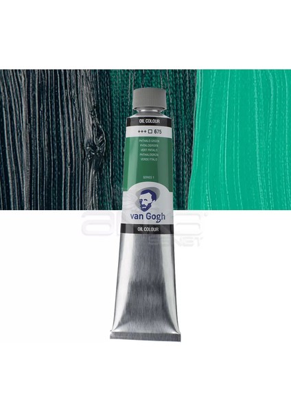 Yağlı Boya 200ML Seri:1 NO:675 Phthalo Green