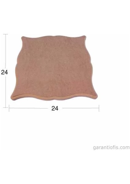 Hobi-Art Pa 209 Boyanabilir Dekoratif Ahşap Pano