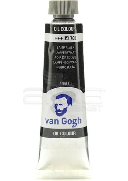 40ML Yağlı Boya Seri:1 NO:702 Lamp Black