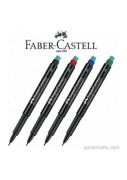 Faber Castell 1523 S Siyah Asetat Kalemi (0,4 Mm)