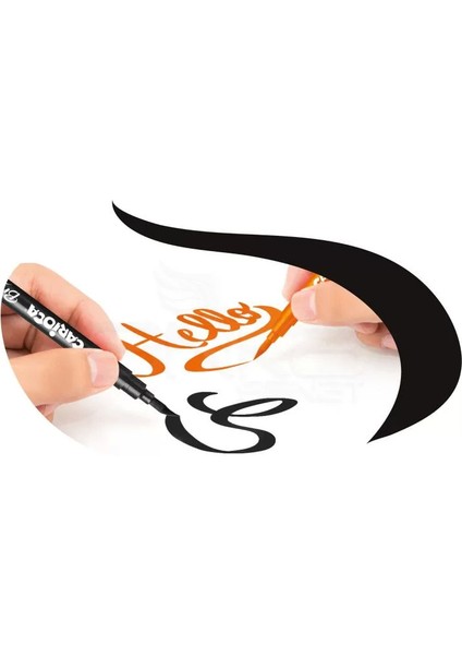 Süper Brush Fırça Uçlu Keçeli Kalem Seti 10 Renk 42937 fırsatları