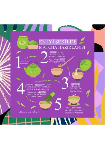 Berry Matcha - Böğürtlen Aromalı Matcha, 25 Gr