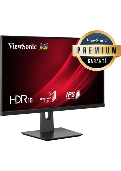 VG2762-4K 27" 3840 x 2160 (Uhd) Superclear IPS Panel 10-Bit HDR10 Hdmı/dp Ergonomik Monitör