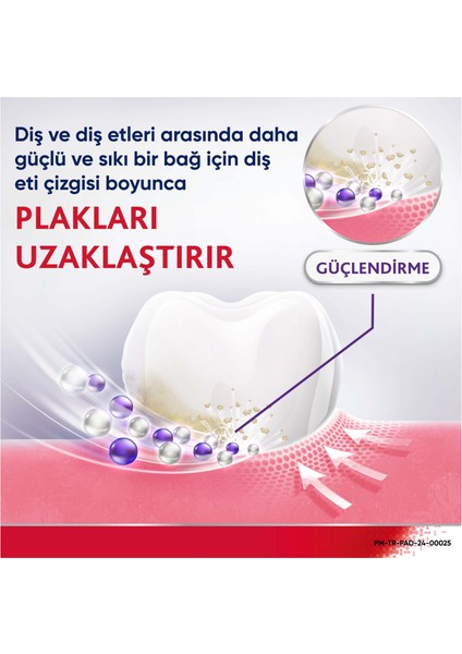 Diş Eti Güçlendirme ve Koruma Hyalüronik Asitli & Beyazlatıcı Diş Macunu 75ML