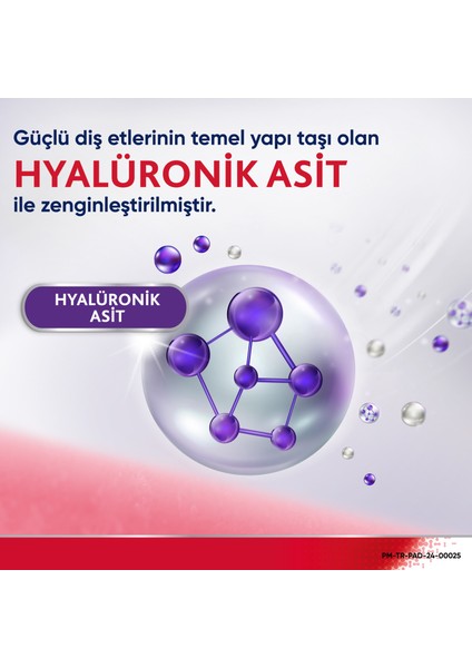 Diş Eti Güçlendirme ve Koruma Hyalüronik Asitli & Beyazlatıcı Diş Macunu 75ML