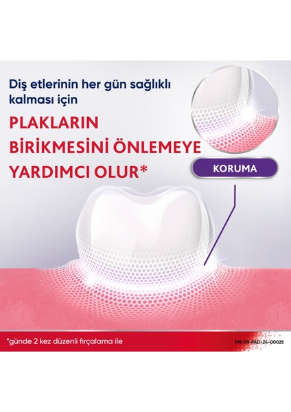 Diş Eti Güçlendirme ve Koruma Hyalüronik Asitli & Beyazlatıcı Diş Macunu 75ML