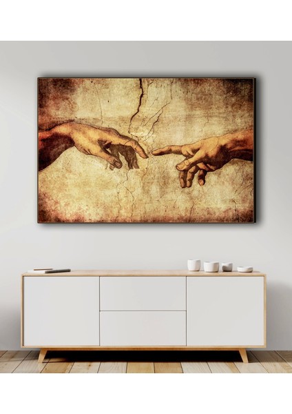 Bes Sanatsal Ev Dekoru Bes Kanvas Tablo