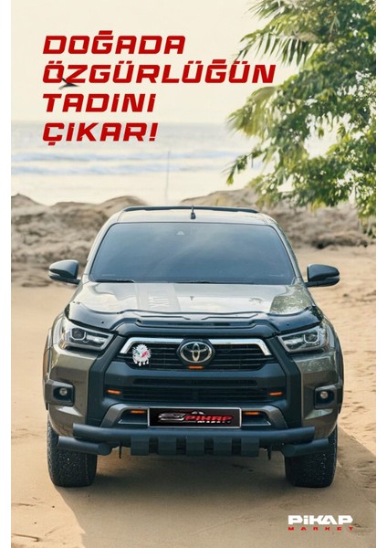 Mitsubishi L-200 Tiger Ön Koruma Demiri