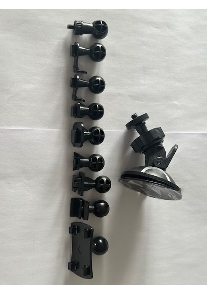 Vantuslu Çok Uçlu Araç Kamera Tutucu