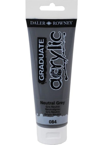 Graduate Akrilik Boya 120ML Neutral Grey (084)