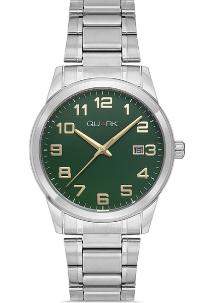 Yeşil Kadran Çelik Kasa Erkek Kol Saati