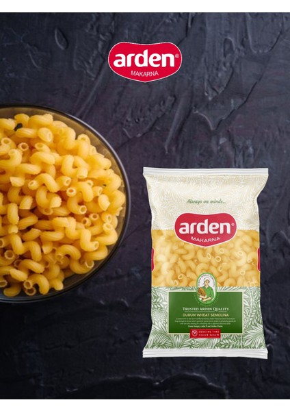 Arden Pasta Çarliston Makarna 500 gr x 10 (5 kg)