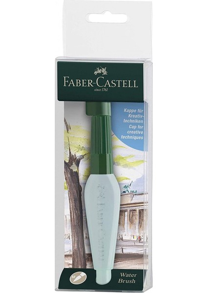 Faber Castell Su Hazneli Sulu Boya Fırçası