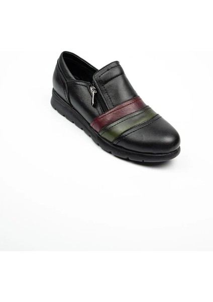 118 Zenne Günlük Ayakkabı Sıyah Kırmızı Ysl