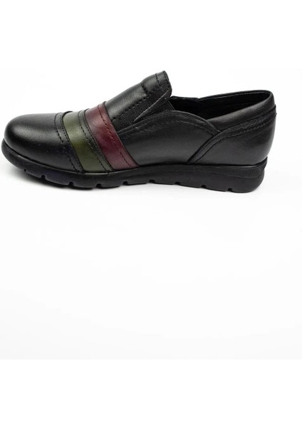 118 Zenne Günlük Ayakkabı Sıyah Kırmızı Ysl modelleri