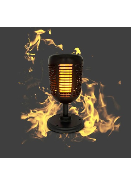Solar LED Alev Efektli Cızz Sinek Öldürme