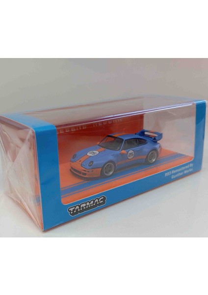 Dianomi Tarmac 1:64 Porsche 993 Remastered/8cm Uzunluğunda Metal Araba Case Kutulu